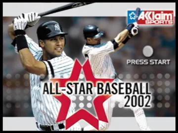 All-Star Baseball 2002 screen shot title